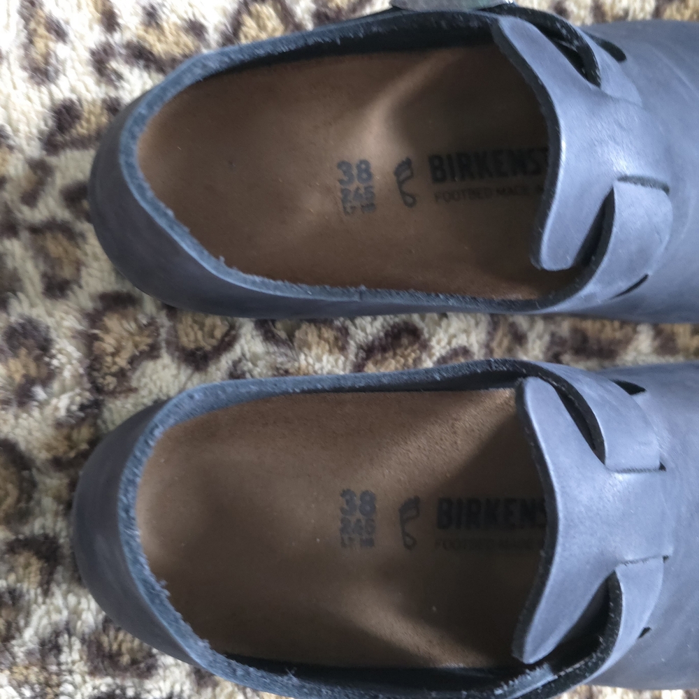 Birkenstock London in Black Leather - Picture 8 of 11